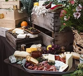 Cheese Board at La Ventura San Clemente Wedding Venue